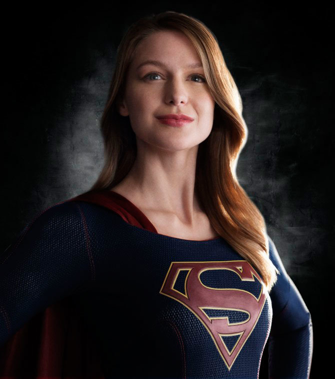 Melissa Benoist como Supergirl