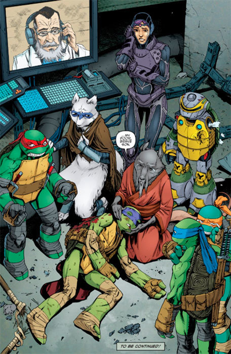 Página de Teenage Mutant Ninja Turtles # 44 Página de Teenage Mutant Ninja Turtles # 44