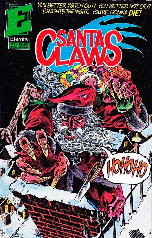 Santa Claws, primeiro trabalho de Mike Deodato Jr. nos Estados Unidos