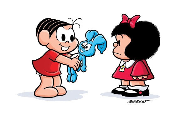Mônica e Mafalda Mônica e Mafalda