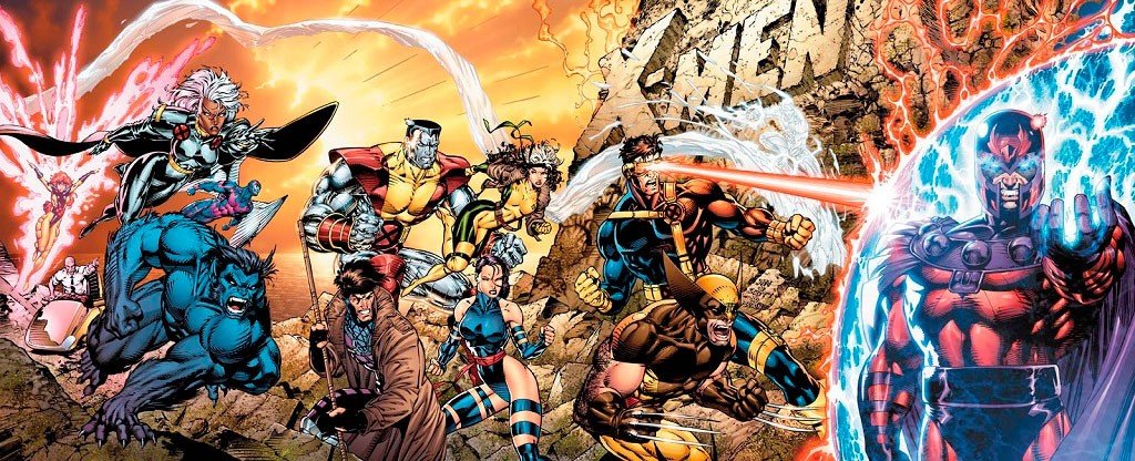 Capa de Jim Lee para X-Men Capa de Jim Lee para X-Men