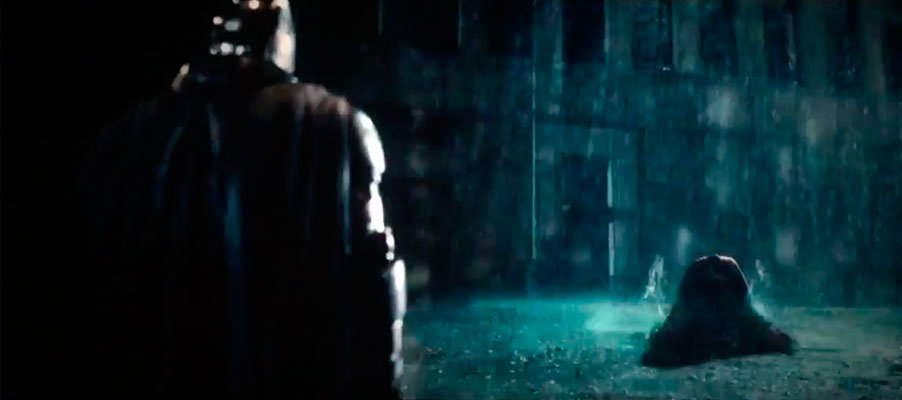 Cena de Batman vs. Superman - A origem da justiça Cena de Batman vs. Superman - A origem da justiça