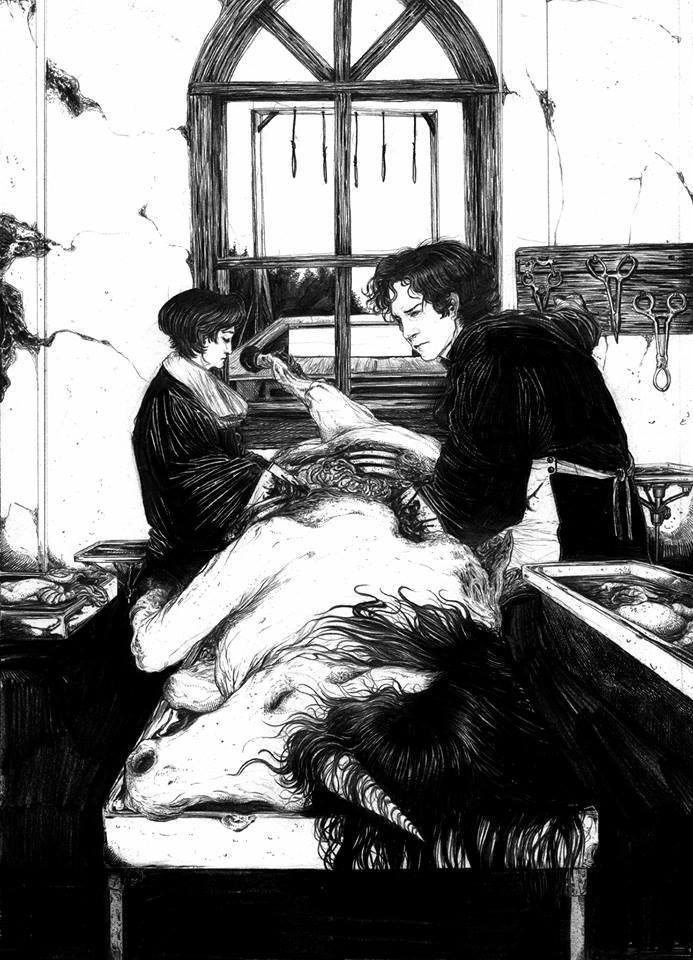 Ilustração de Zakuro Aoyama eles_não_estao_02