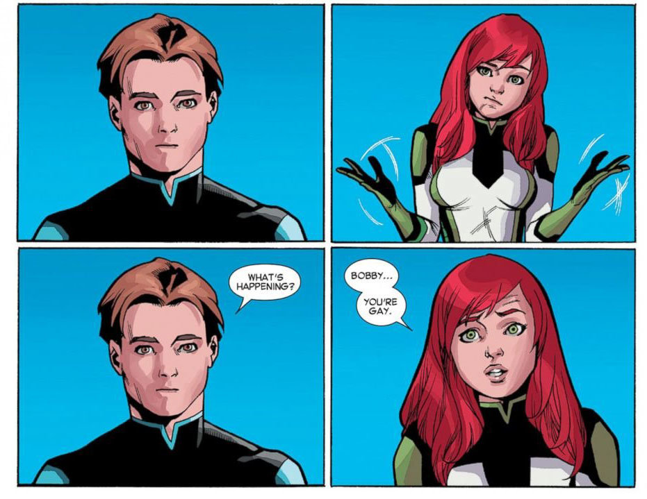 Página de All-New X-Men # 40 Página de All-New X-Men # 40