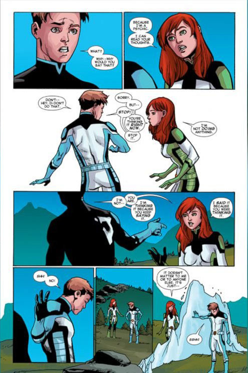 Página de All-New X-Men # 40 Página de All-New X-Men # 40