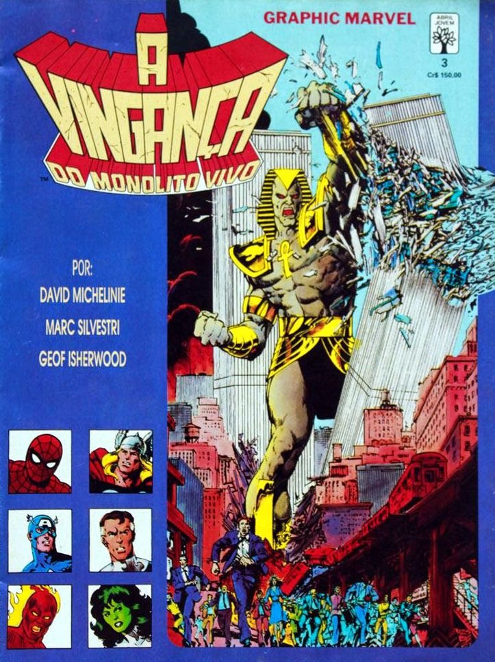Coleção Graphic Marvel - A Vingança do Monolito Vivo