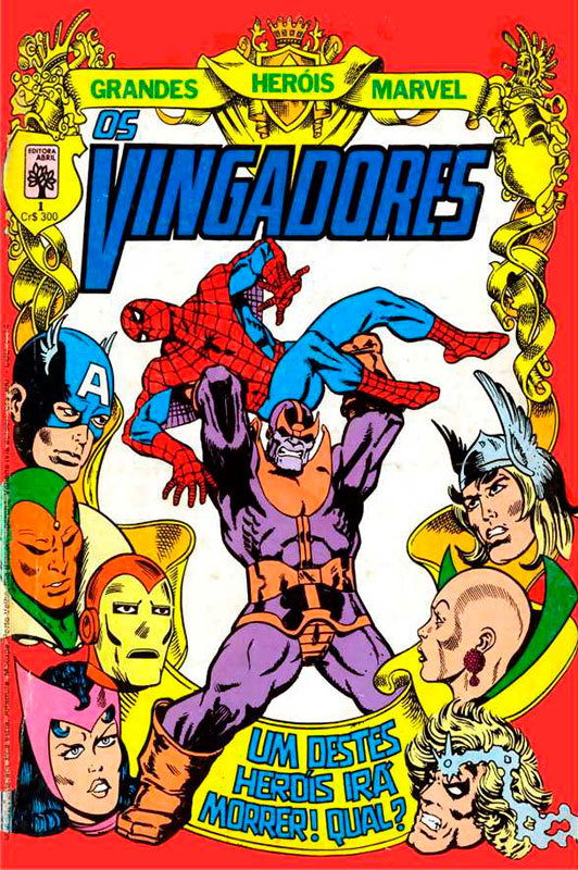 Grandes Heróis Marvel # 1 - Os Vingadores
