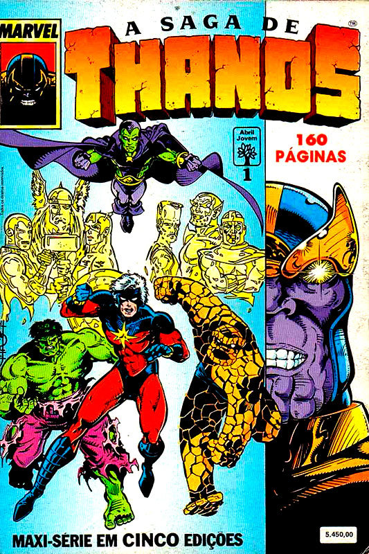 A Saga de Thanos # 1