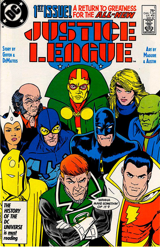 Justice League International # 1 Justice League International # 1