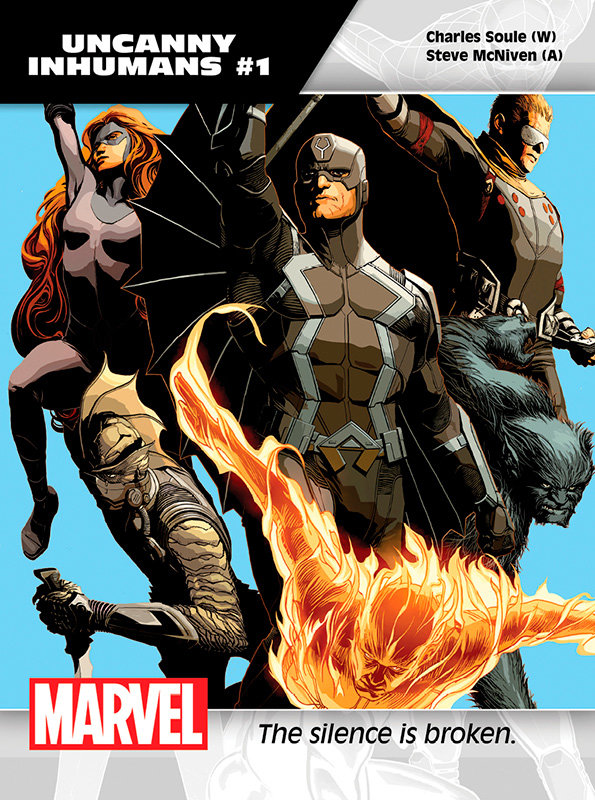 Uncanny Inhumans # 1 Uncanny Inhumans # 1