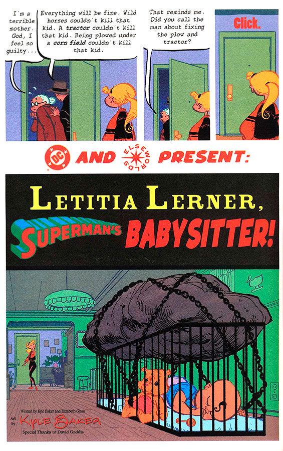 Letitia Lerner: Superman´s Babysitter