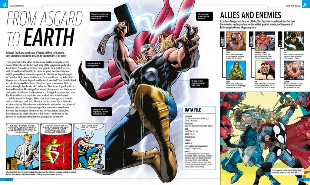 Página de The Avengers Encyclopedia