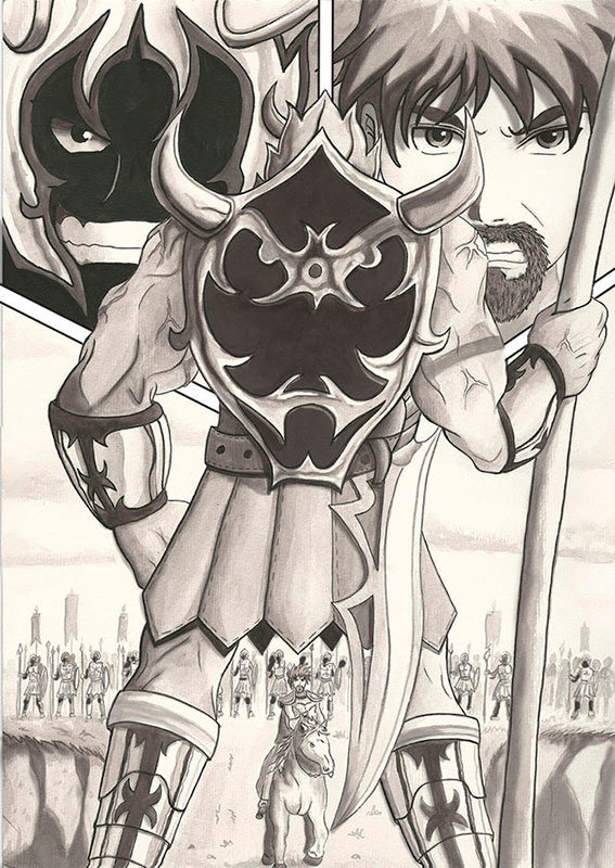 Davi e Golias em Mangá Davi e Golias em Mangá