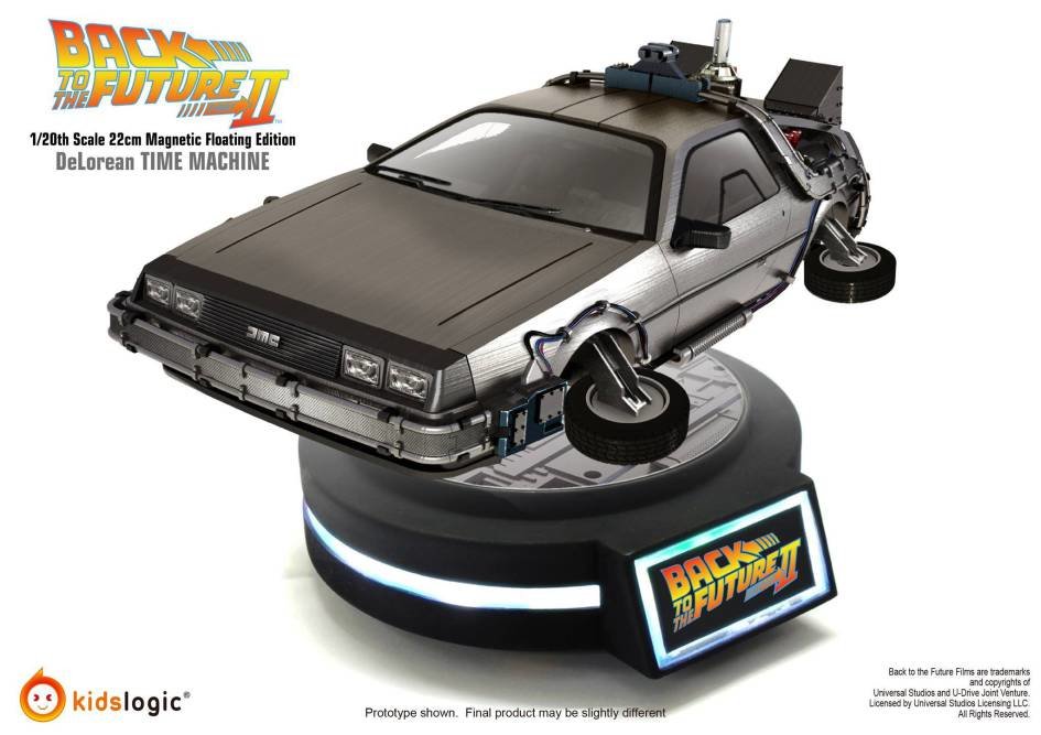DeLorean Magnetic Floating DeLorean Magnetic Floating