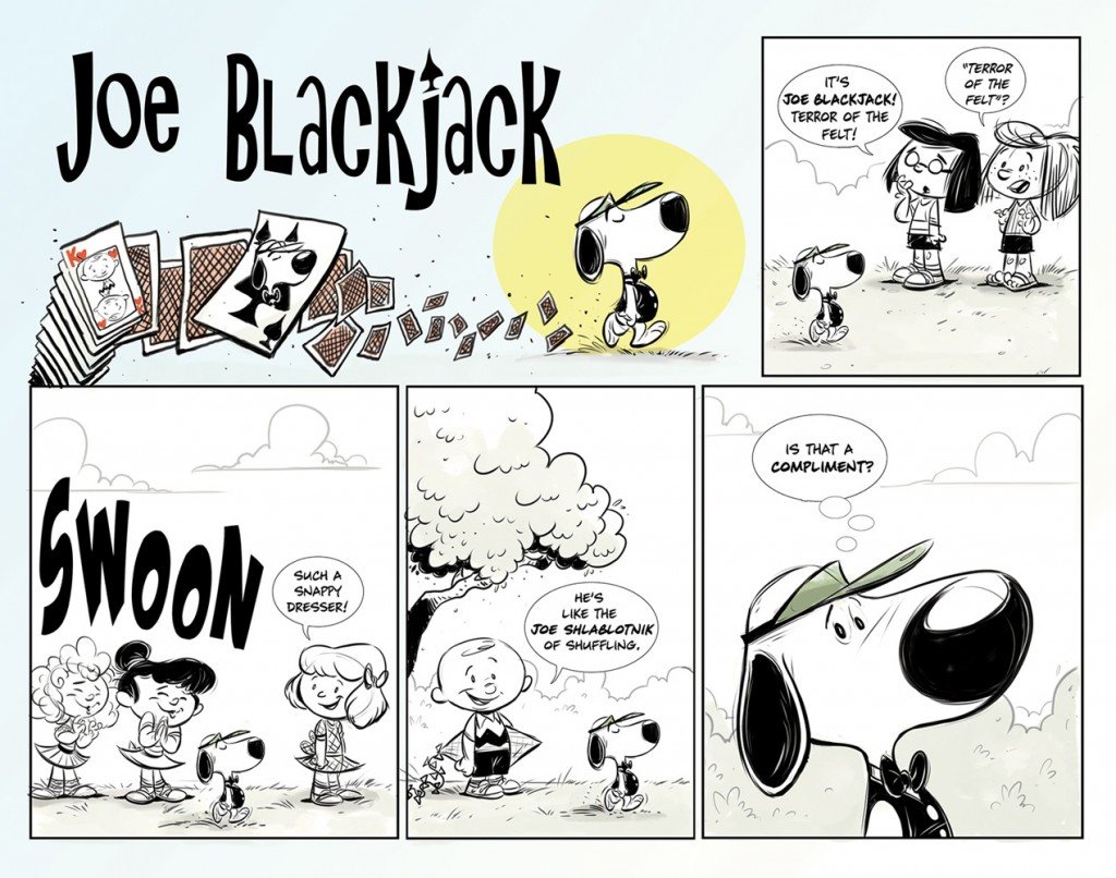 Página de Peanuts - A Tribute to Charles M. Schulz Página de Peanuts - A Tribute to Charles M. Schulz