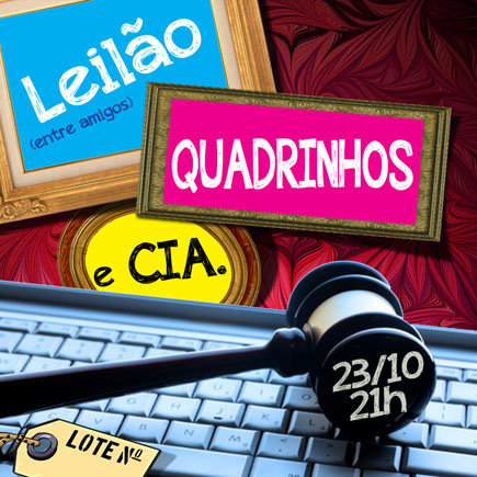 Leilão entre amigos Gavel & Computer