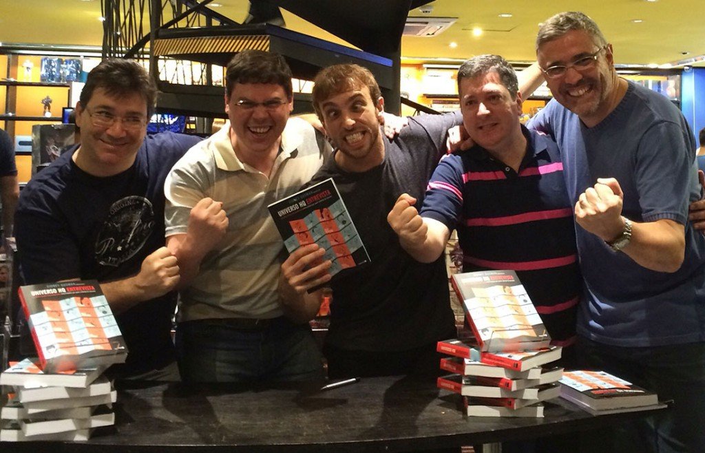 Lançamento de Universo HQ Entrevista Lançamento de Universo HQ Entrevista