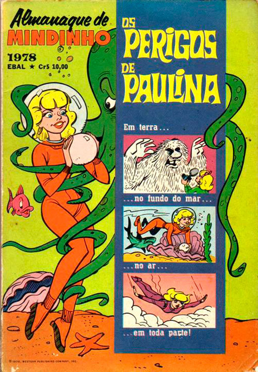 Almanaque de Mindinho – 1978 – Os Perigos de Paulina