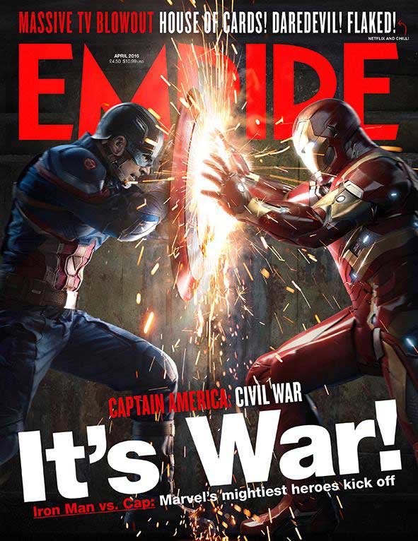 Capa da revista Empire Capa da revista Empire