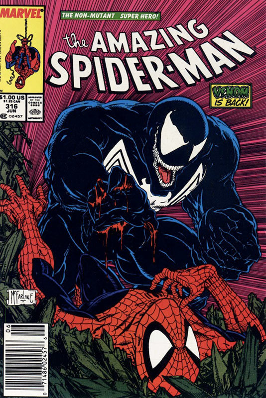 Capa de The Amazing Spiderman # 316