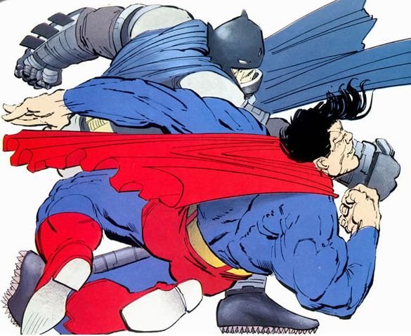 Batman luta contra o Superman