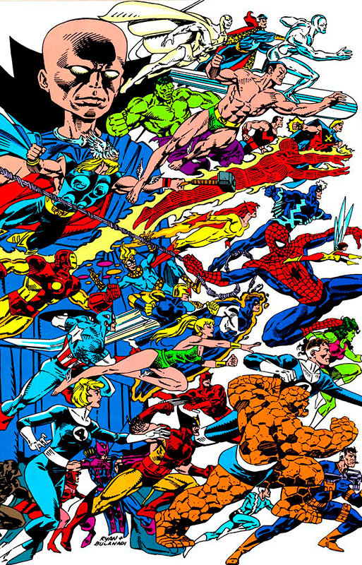 Heróis Marvel por Paul Ryan Heróis Marvel por Paul Ryan