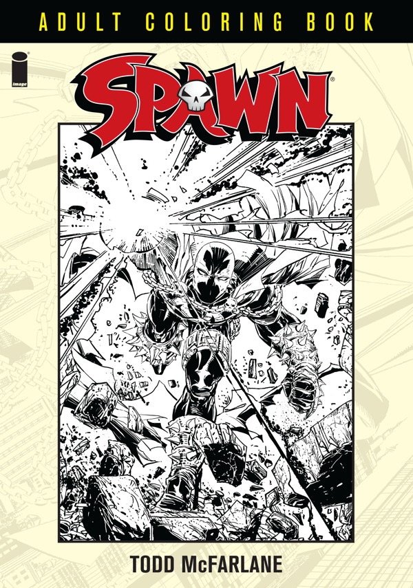 Spawn - Adult Coloring Book