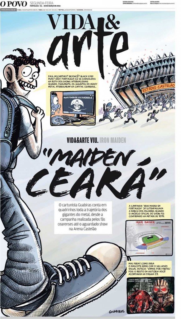 Iron Maiden em Fortaleza Iron Maiden em Fortaleza