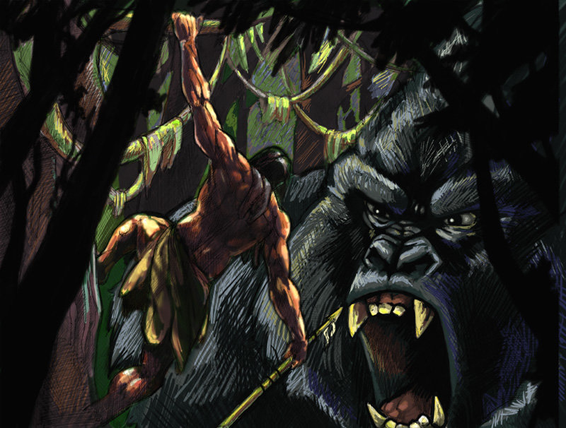 King Kong vs. Tarzan King Kong vs. Tarzan