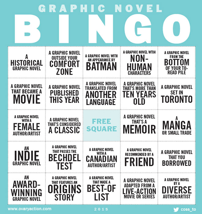 Comic Bingo Comic Bingo